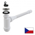 Alcaplast A-41/Flexi Сифон для умывальника O40 с гибким соединением