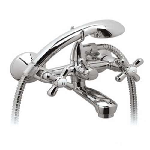 Смеситель для ванны Ретро R1103/B9714AA короткий излив VIDIMA