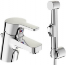 Смеситель для раковины ФОРМ с гигиеническим душем B0484AA VIDIMA