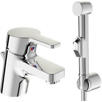 Смеситель для раковины ФОРМ с гигиеническим душем B0484AA VIDIMA