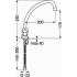 Смеситель для кухни Янтра R1202AA/B9757AA VIDIMA