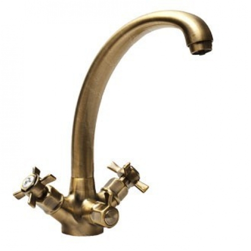 Elghansa 5962260 BRONZE Смеситель для кухни под фильтр Terrakotta двухвентильный