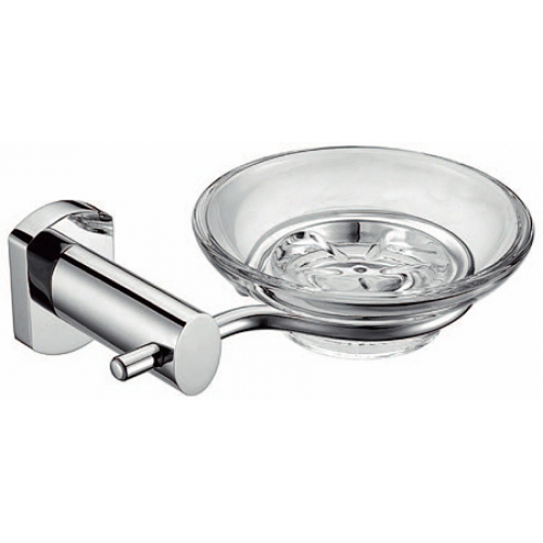 Софт держатель для мыла, стекло, хром SMARTsant SM04070AA_RW