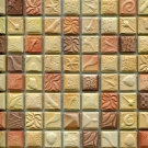 Elada Мозаика SН-W2512 желто-коричневый морской микс Ceramic