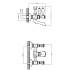Edelform Lumier LM2810G Смеситель для ванны (золото)