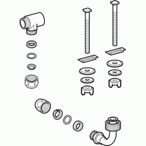 Geberit 242.185.00.1 комплект соединительный для Aquaclean