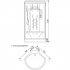 Edelform Гидромассажный бокс EF-2000/EF-1010L 930x930x2230 PLANO
