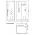 Edelform Гидромассажный бокс EF-2401/EF-4050L 1100x900x2200 (левый, правый) GRANDE Edelform Гидромассажный бокс EF-2401/EF-4050L 1100x900x2200 (левый, правый) GRANDE