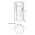 Edelform Гидромассажный бокс EF-2209/EF-3010L 920x920x2250 ALLEGRE