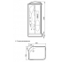 Edelform Гидромассажный бокс EF-2200/EF-3050L 900x700x2240 (левый, правый) ALLEGRE
