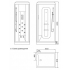 Edelform Гидромассажный бокс EF-2062/EF-2051L 1010x810x2250 (левый, правый) LARGO Edelform Гидромассажный бокс EF-2062/EF-2051L 1010x810x2250 (левый, правый) LARGO