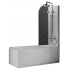 Edelform Шторка для ванны EF-9000T 80 см