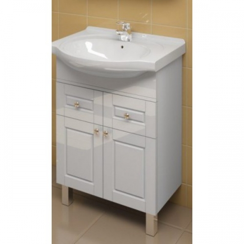 Aqualife Тумба Толедо 60 с двумя ящиками