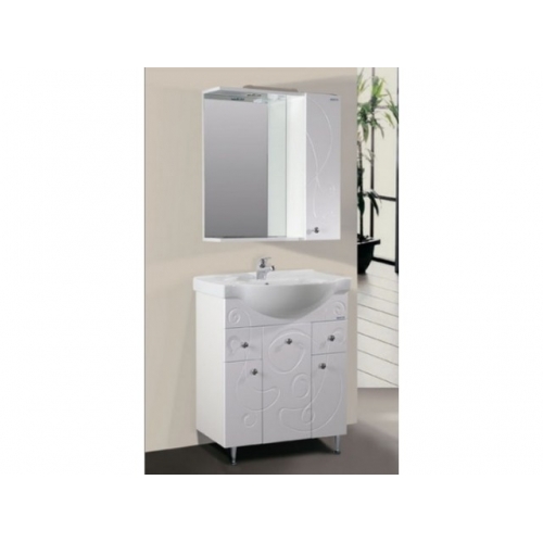 Aqualife Тумба Галисия 70 с двумя ящиками корзина