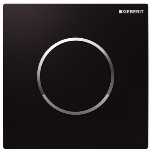 Geberit 116.015.KM.1 смывная клавиша SIGMA 10 чёрная (хром)