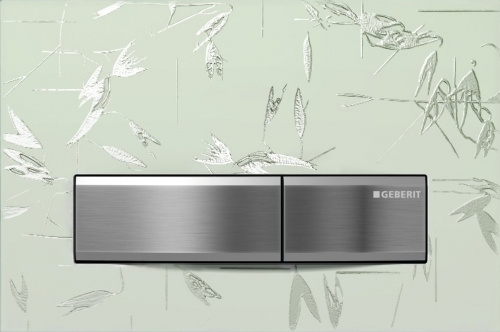 Geberit 115.788.SC.5 смывная клавиша SIGMA 50 матовый стекло