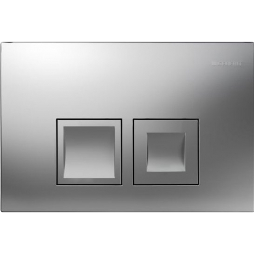 Geberit 115.135.46.1 смывная клавиша DELTA50 пластик-хром матовый