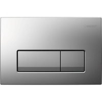 Geberit смывная клавиша DELTA51 (пластик/хром) Арт 115.105.21.1