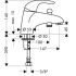 Hansgrohe Focus E Monotrou смеситель на край ванны 31751000