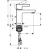Hansgrohe Metris S смеситель для раковины 31060000