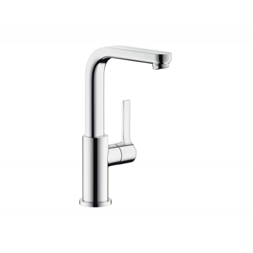 Hansgrohe Metris S смеситель для раковины высокий с поворотным изливом 31161000