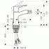 Hansgrohe HG Metris Classic смеситель для биде 31275000