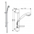 Hansgrohe Душ.стойка Crometta Vario/Unica'C 0.65 м 27744000