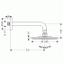 Hansgrohe 27476000 Верхний душ Raindance S Air 180 мм Hansgrohe 27476000 Верхний душ Raindance S Air 180 мм