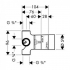 Hansgrohe 15981180 Переключатель Trio Stop