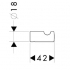 Hansgrohe 40511000 Logis крючок одинарный