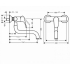 Hansgrohe 31825000 Focus смеситель для кухни настенный
