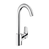 Logis 260 кухонный однорычажный смеситель хром Hansgrohe 71835000