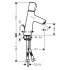 Talis Select S 80 cмеситель для раковины Hansgrohe 72040000