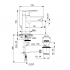 Теси смеситель для биде хром Ideal Standard A6579AA