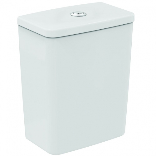 Коннект Эйр CUBE бачок для унитаза двойной смыв нижняя подводка белый Ideal Standard E073401