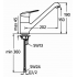 Смеситель для кухни SANREMO B7518AA Ideal Standard