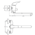 Смеситель для ванны Ceraplan B7566AA Ideal Standard