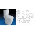 Унитаз-компакт с бачком CONNECT ARC E803601+E785601 Ideal Standard