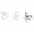 Унитаз-компакт с бачком CONNECT CUBE E803701+E797001 Ideal Standard Унитаз-компакт с бачком CONNECT CUBE E803701+E797001 Ideal Standard