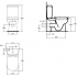 Унитаз-компакт с бачком AREAL W911801 Ideal Standard Унитаз-компакт с бачком AREAL W911801 Ideal Standard