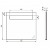 Зеркало с подсветкой STRADA K2477BH Ideal Standard