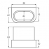 Стакан с держателем MOMENTS N1145AA Ideal Standard