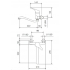 LaTorre Tower Смеситель для кухни из стены 3070 LaTorre Tower Смеситель для кухни из стены 3070