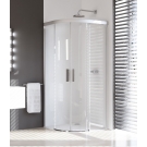 Hueppe 501 Design дверь раздвижная 2-створчатая прозрачная 100x100x190