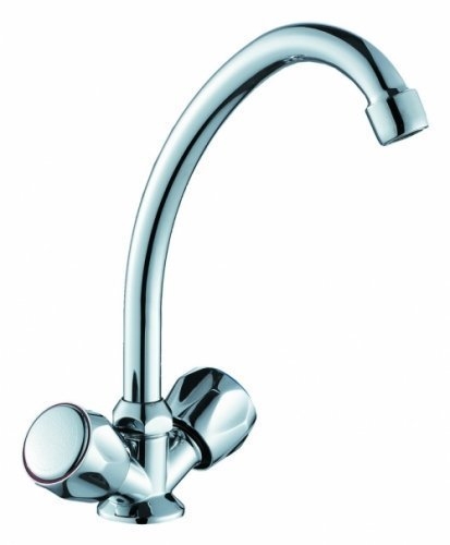 Смеситель для кухни с высоким поворотным изливом KONNER ELEMENT QUARZ ELQ2220