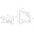 E6045-00 ванна PRESQUILE угловая 145x145 Jacob Delafon E6045-00 ванна PRESQUILE угловая 145x145 Jacob Delafon