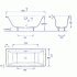 E5TN214L-00 ванна гидромассажная EVOK tonus+ 180х80 Jacob Delafon