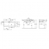 E1292-X4-00 умывальник STILLNESS 120x52 Jacob Delafon