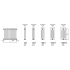 Радиатор Zehnder 30 секций 3057-30, №1270, 3/4 RAL9016