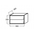 EB764-G1C тумба ESCALE /60x36х36/ (бел) Jacob Delafon